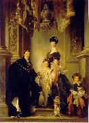 John Singer Sargent Portrait of the 9th Duke of Marlborough with his family Germany oil painting reproduction